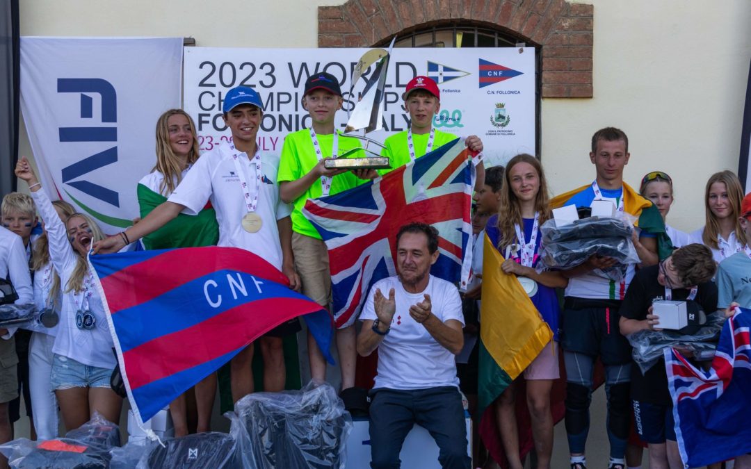 Thrilling End to The Magic Marine RS Feva World Championships